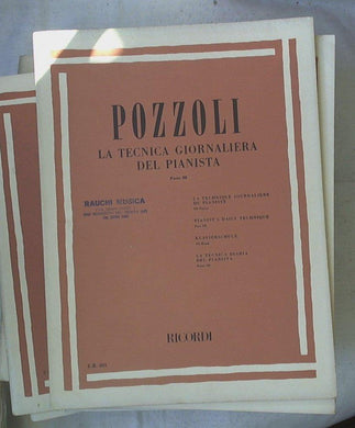 Spartito La tecnica giornaliera del pianista Parte 3 / Pozzoli