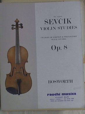 Spartito op. 8: Changes of position and scale excercises preparatory thereto / O. Sevcik