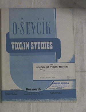 Spartito  Violin studies : op. 1 :part 1.