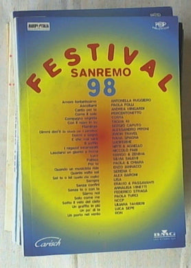 Festival di sanremo 1998 spartito per chitarra