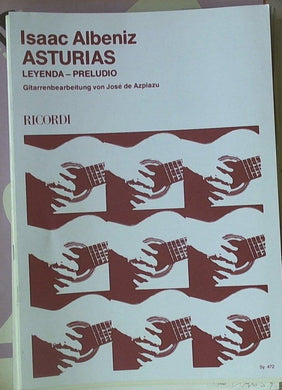 Spartito Asturias Leyenda (suite Espanola Op 47/5)