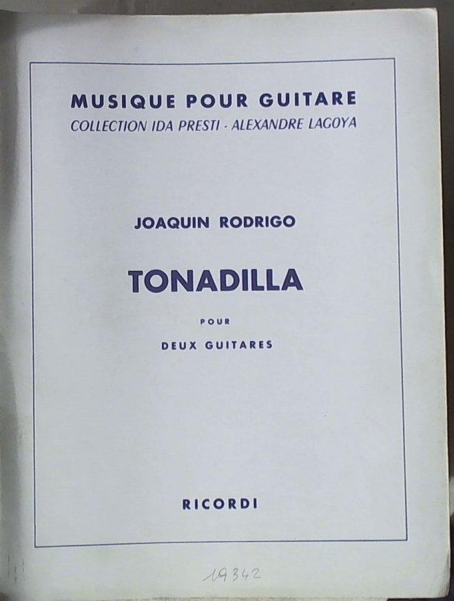 Spartito Tonadilla : pour deux guitares
