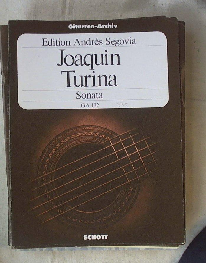 Spartito Sonata Segovia.; Gitarren-Archiv, GA 132.