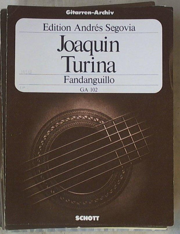 Spartito Fandanguillo Gitarren-Archiv, GA 102.; Edition Andre´s Segovia.