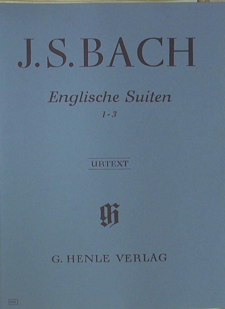 Spartito Bach  Englische Suiten/ 1, 1 - 3.