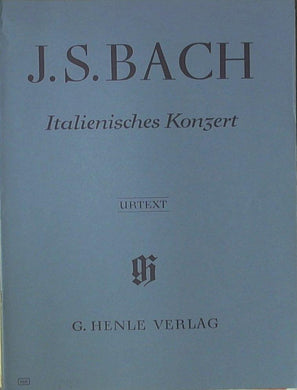 Spartito Bach  Italienisches Konzert
