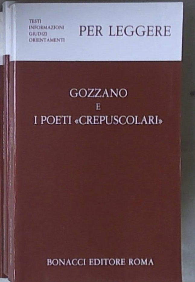 Per leggere gozzano e i poeti 