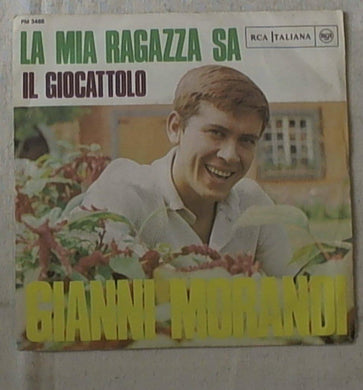 45 giri - 7'' - Gianni Morandi - La Mia Ragazza Sa