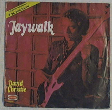 45 giri - 7'' -  David Christie - Jaywalk