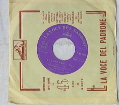 45 giri - 7'' - Sergio Bruni - Maliziusella