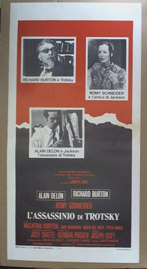 Locandina L'assassinio Di Trotsky Delon Burton Romy Schneider