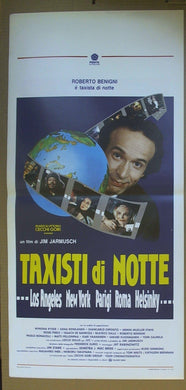 Locandina Taxisti Di Notte 1°ed.it.1992 Benigni