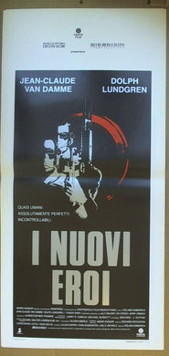 Locandina I Nuovi Eroi Jean Claude Van Damme Dolph Lundgren
