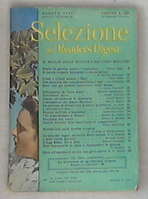 Selezione dal Reader's Digest agosto 1949