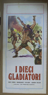 Locandina I Dieci  Gladiatori