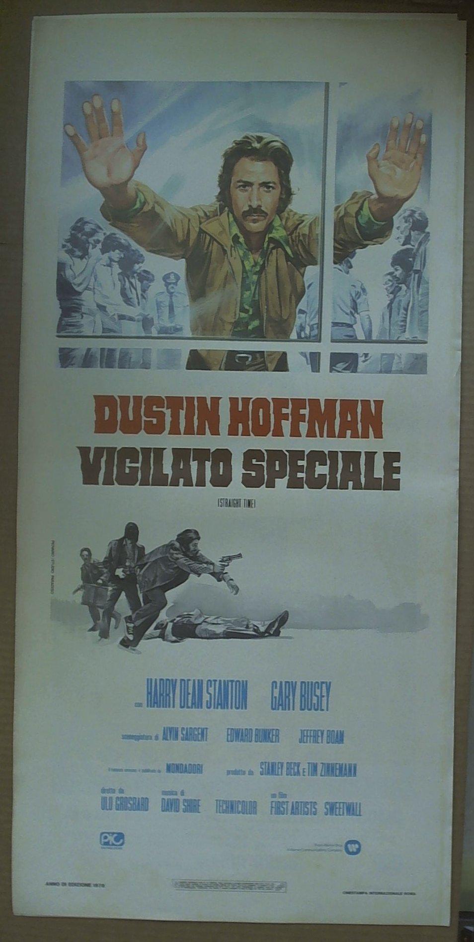 Locandina Vigilato Speciale Dustin Hoffman 1978