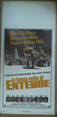 Locandina La Lunga Notte Di Entebbe Burt Lancaster