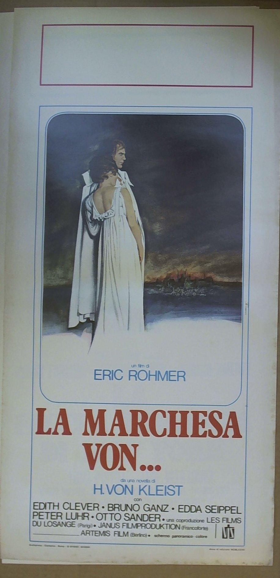 Locandina La Marchesa Von... , Edith Clever , Bruno Ganz