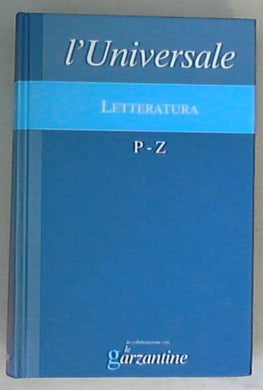Letteratura vol. 5: P-Z