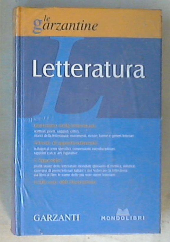 Dizionario della letteratura italiana / Sergio Blazina - Sigillato