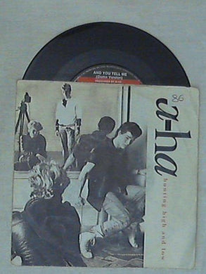 45 giri - 7'' - a-ha - Hunting High And Low (Remix)