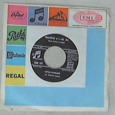 45 giri - 7'' - Franco E I «G. 5»* - Calypso Italiano (Ciccetto Calabrese) / Little Darling