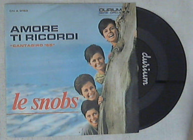 45 giri - 7'' - Le Snobs - Amore Ti Ricordi