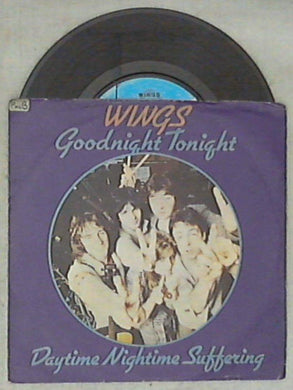 45 giri - 7'' - Wings - Goodnight Tonight / Daytime Nightime Suffering