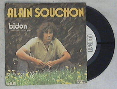 45 giri - 7'' - Alain Souchon - Bidon