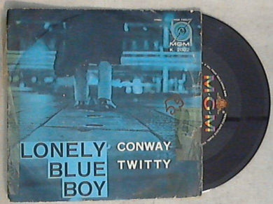 45 giri - 7'' - Conway Twitty - Lonely Blue Boy / I Viberate