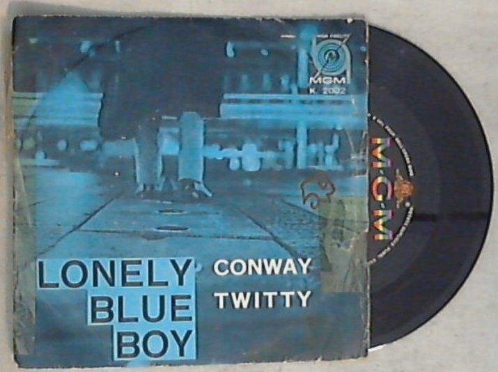 45 giri - 7'' - Conway Twitty - Lonely Blue Boy / I Viberate