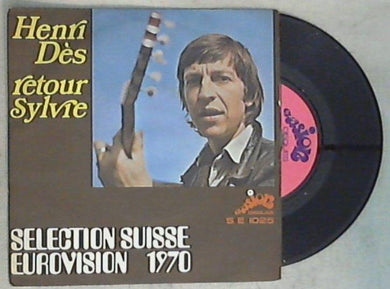 45 giri - 7'' - Henri Dès - Retour / Sylvie