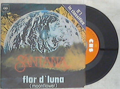 45 giri - 7'' - Santana - Flor D'Luna (Moonflower)