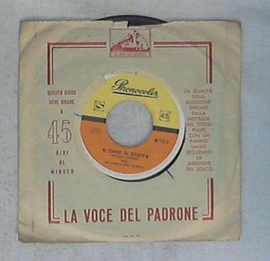 45 giri - 7'' - Nani Con Gino Mescoli E La Sua Orchestra - Il Cane Di Stoffa