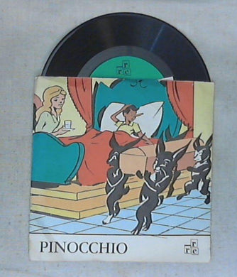 33 giri 7 '' - Favola Pinocchio parte uno / Mario Leone