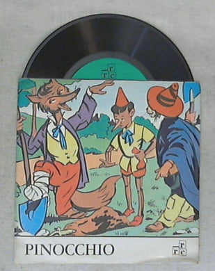 33 giri 7 '' - Favola Pinocchio parte 2 / Mario Leone
