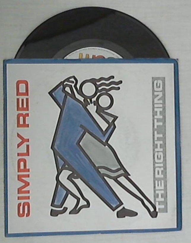 45 giri - 7'' - Simply Red - The Right Thing