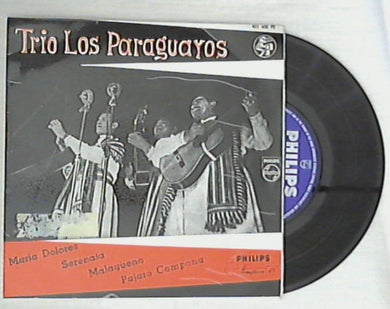 45 giri - 7'' - Trio Los Paraguayos - Maria Dolores / Serenata / Malagueña / Pajaro Campana