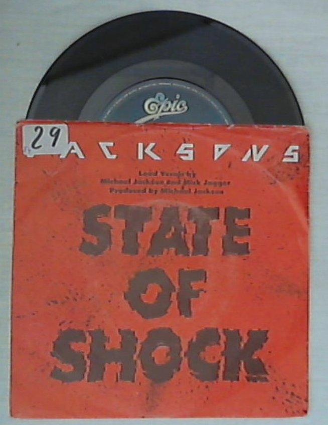 45 giri - 7'' - Jacksons - State Of Shock