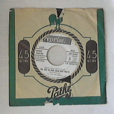 45 giri - 7'' - Nancy Sinatra - Si Vive Solo Due Volte / Jackson Jukebox