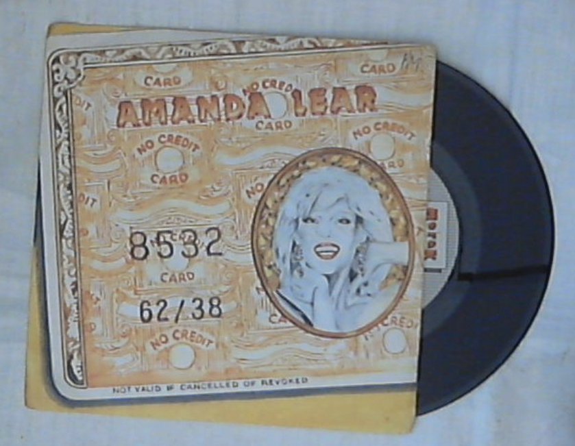 45 giri 7 '' - Amanda Lear - No Credit Card / Jungle Beat