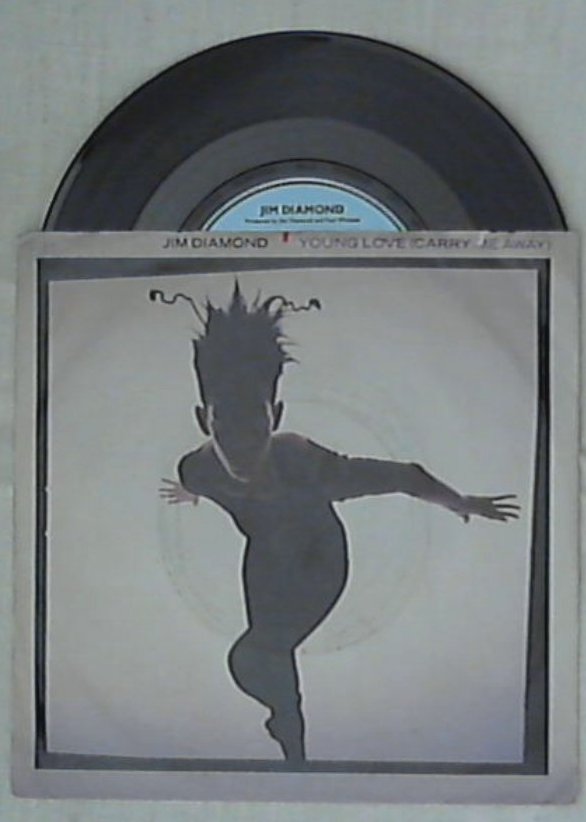 45 giri 7 '' - Jim Diamond - Young Love (Carry Me Away)