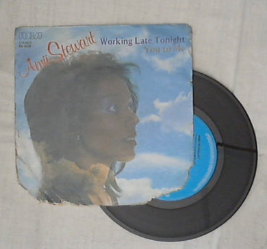 45 giri 7 '' - Amii Stewart - Working Late Tonight / You To Me