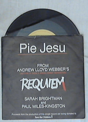 45 giri 7 '' - Sarah Brightman & Paul Miles-Kingston - Pie Jesu