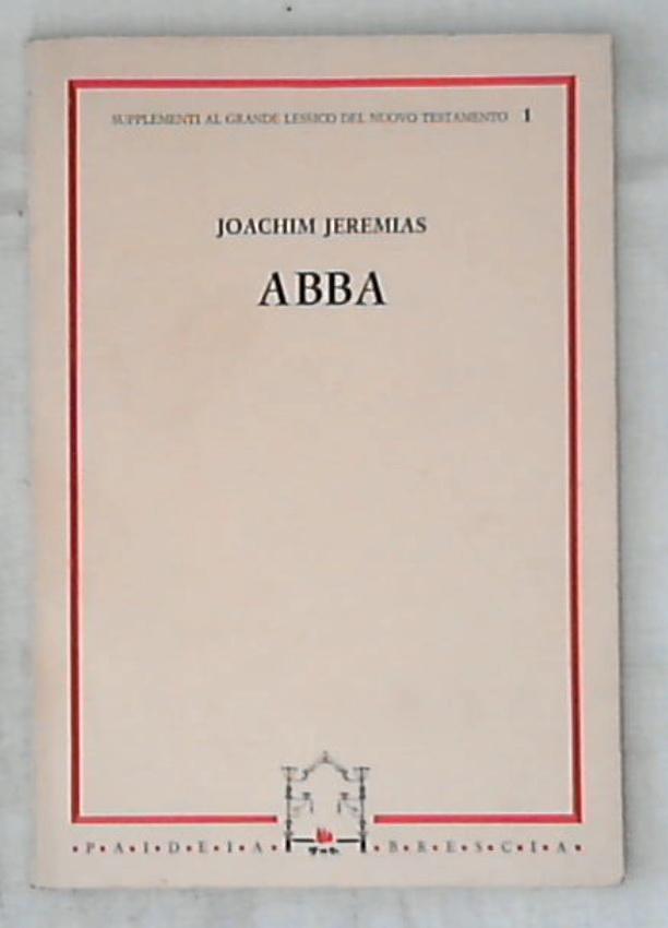 Abba / Joachim Jeremias