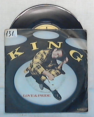 45 giri - 7'' - King - Love & Pride - A4988