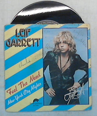 45 giri - 7'' - Leif Garrett - Feel The Need / New York City Nights - W 11274