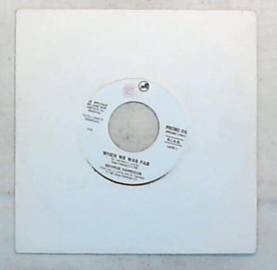 45 giri - 7'' - George Harrison / The Manhattan Transfer - When We Was Fab / Soul Food To Go (Sina) - PROMO 316 / Juke Box