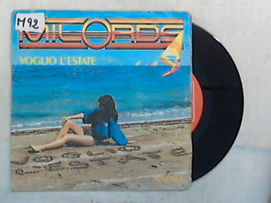 45 giri - 7'' - Milords - Voglio L'Estate / Anima - AC 4522