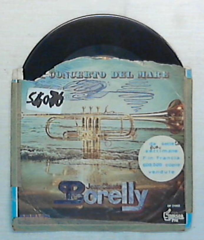 45 giri - 7'' - Jean-Claude Borelly - Il Concerto Del Mare - DP 21002